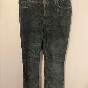 Universal Thread Women’s Corduroy Pants in Dark Green/Teal, Size 12